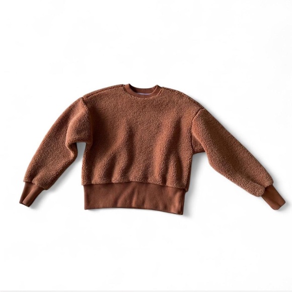 Sold Out Nyc Sweaters - Sold Out Warm Brown Crew Neck Sweater